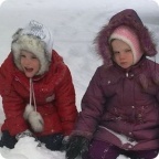 Катя и Ксюша Агафоновы