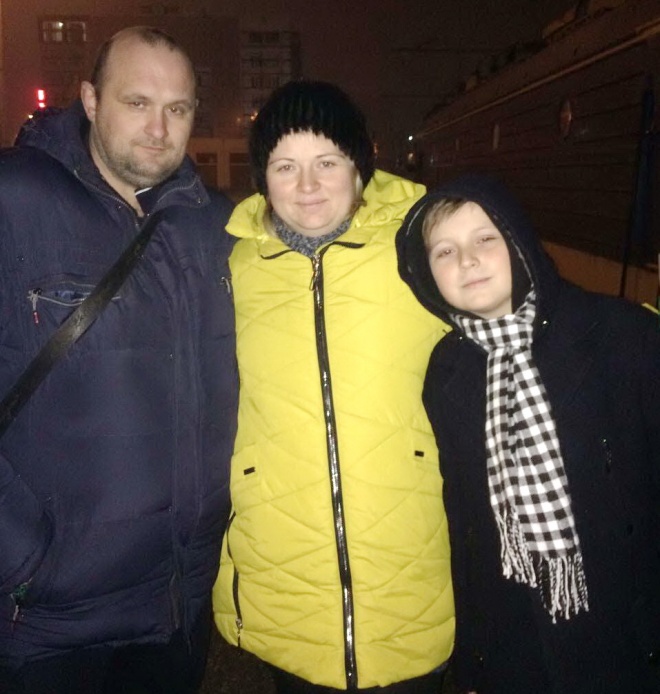 Елена Редчина и её дочь