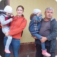 Первая помощь семье Лесогор